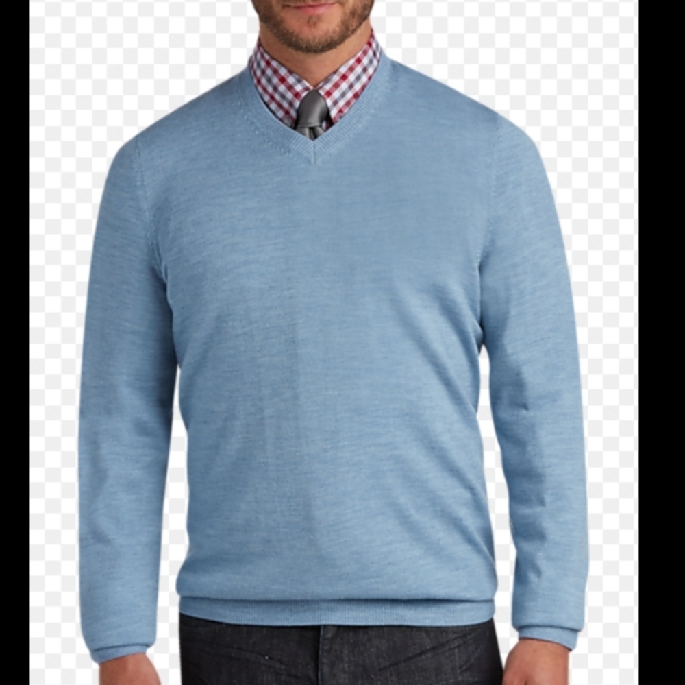 V-Neck Pullover Lightweight Sweater